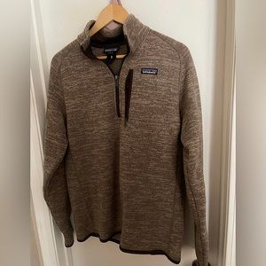 Medium Patagonia better sweater quarter zip